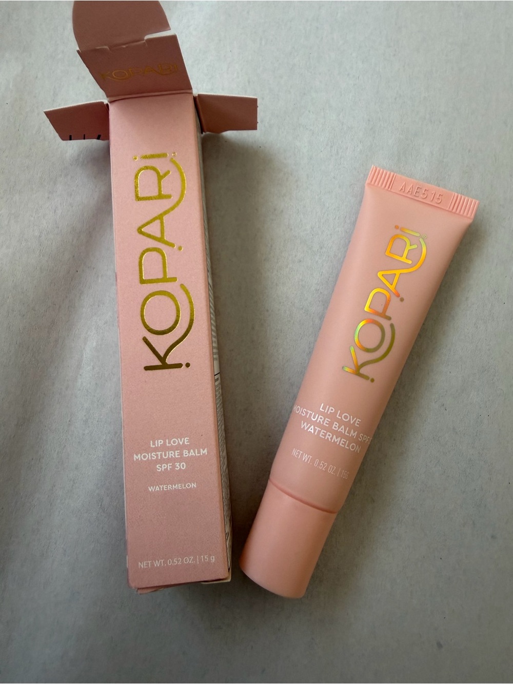 Kopari Lip Love Moisture Balm — Watermelon Pink